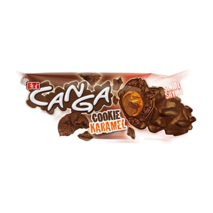 Eti Canga 45Gr Cookıe Karamel