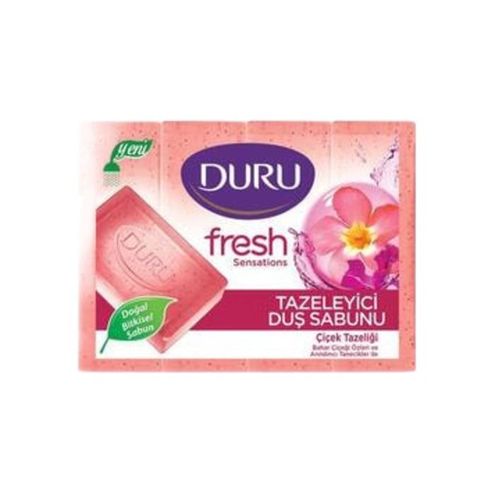 Duru Fresh Duş Sabunu (600Gr) 4X150Gr Çiçek Tazeliği