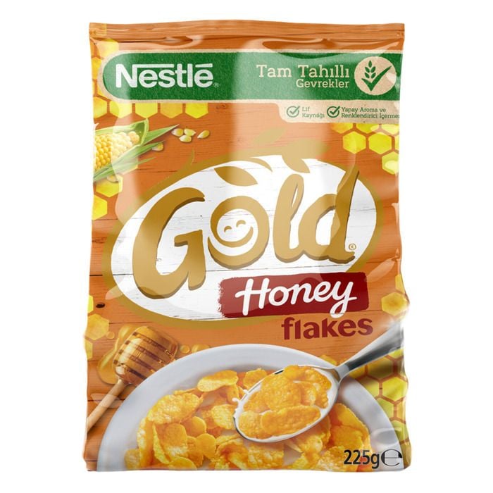 Nestle Corn Flakes Mısır Gevreği 225Gr Ballı