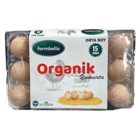 Farmbella Gezen Tavuk Yumurta  15'Li