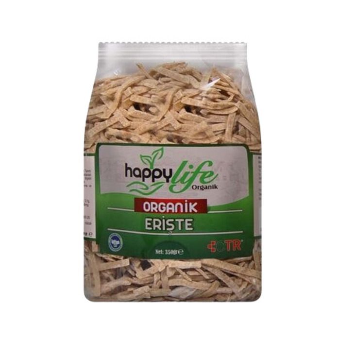 Happy Life Organik Erişte 350Gr