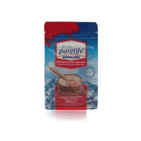Purelife Himalaya Sofrada Öğütme Tuzu 500Gr Pembe