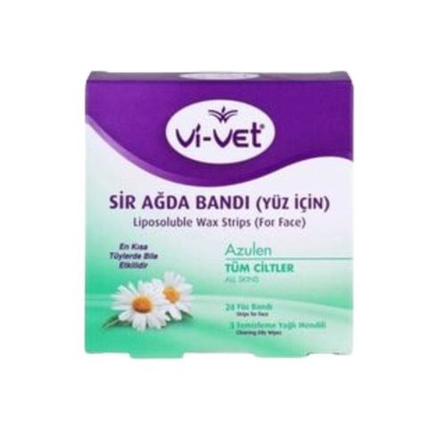 Vi-Vet Sir Ağda Bandı Yüz İçin Azulen