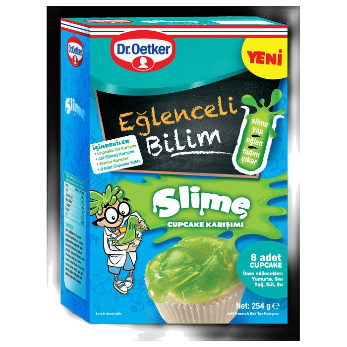 Dr.Oetker Cup Kek Karışımı Slimen 254gr