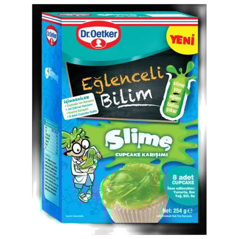 Dr.Oetker Cup Kek Karışımı Slimen 254gr