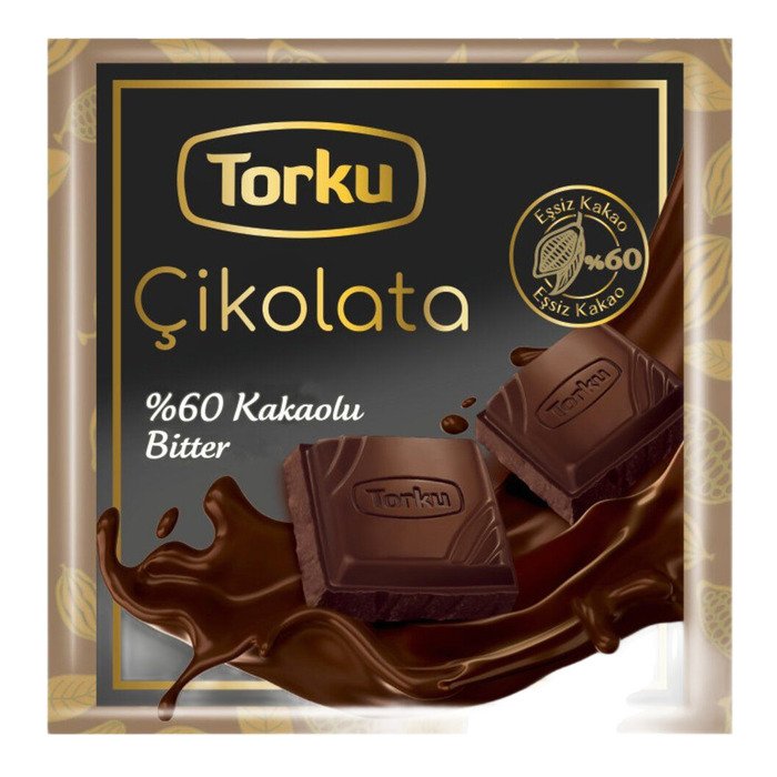 Torku Çikolata Zarf 60Gr %60 Bitter