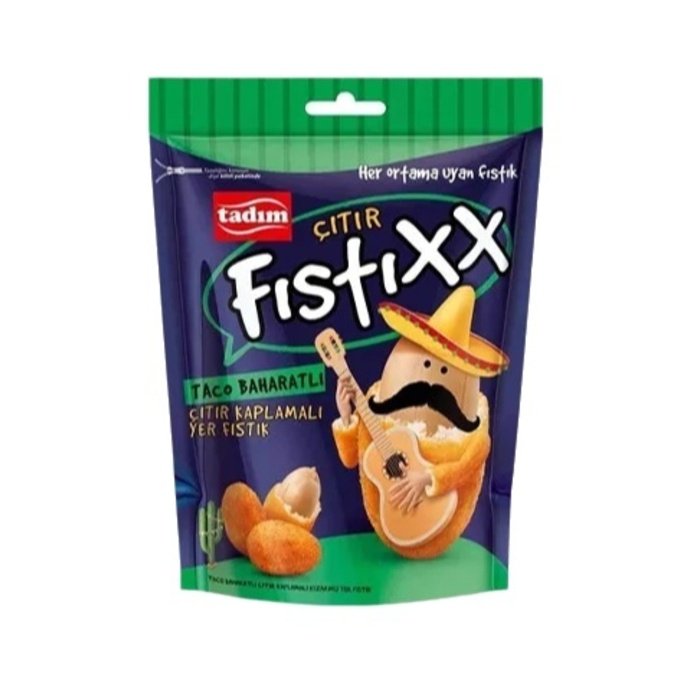 Tadım Fıstık 70Gr Taco Baharatlı