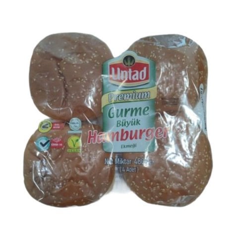 Untad Hamburger Ekmeği 480Gr 4 ADET