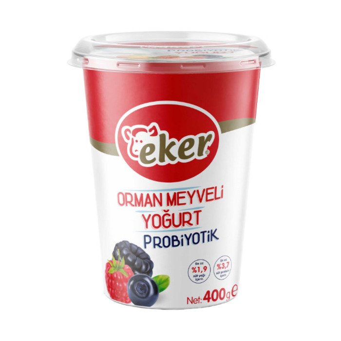 Eker Probiyotik Yoğurt 400Gr Orman Meyveli
