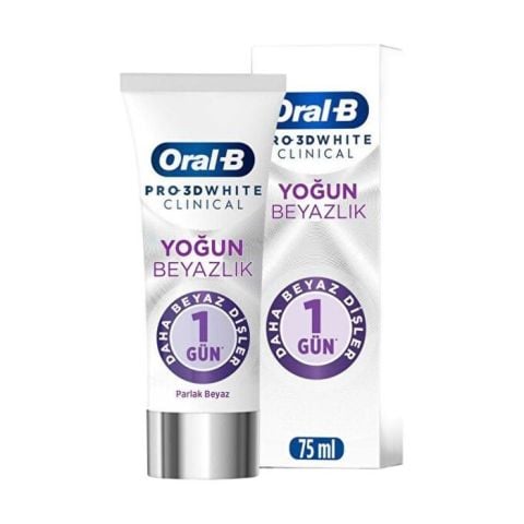 Oral-B 3DW Clinical Parlak Beyazlık Diş Macunu 75Ml