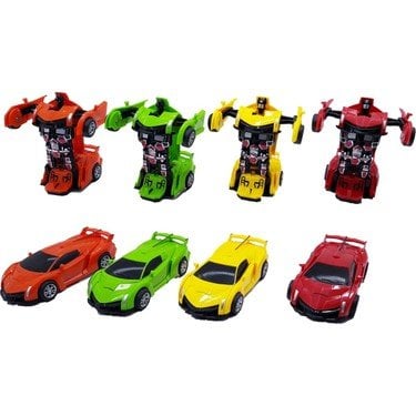 Oyuncak 4İ Roboto Dönüşen Araçlar 2M 3
