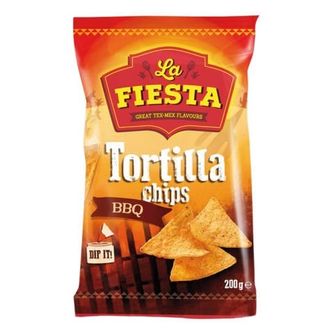 La Fiesta Tortilla Chips 200Gr Bbo