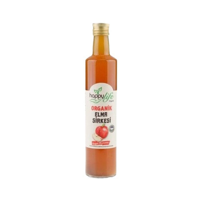 Happy Life Organik Sirke 500Ml Elma