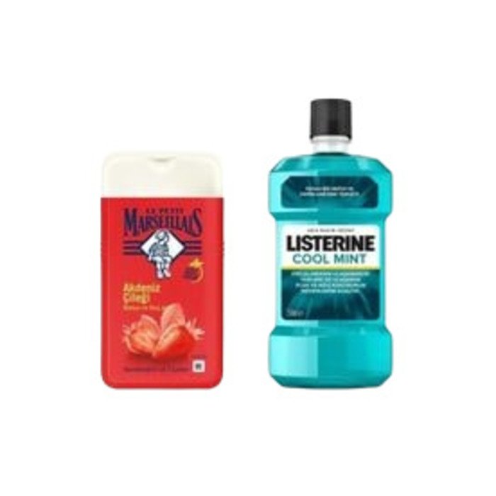 Listerine 250Ml Cool Mınt+Lpm 250Ml Akdeniz Çileği