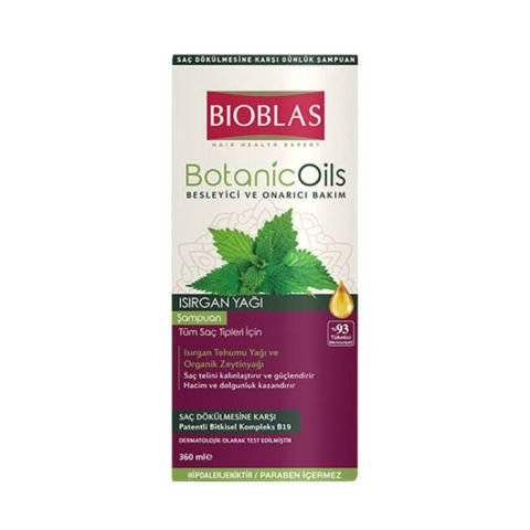 Bıoblas Şamp.Organic Oils 360Ml İnce Telli Saç. Is
