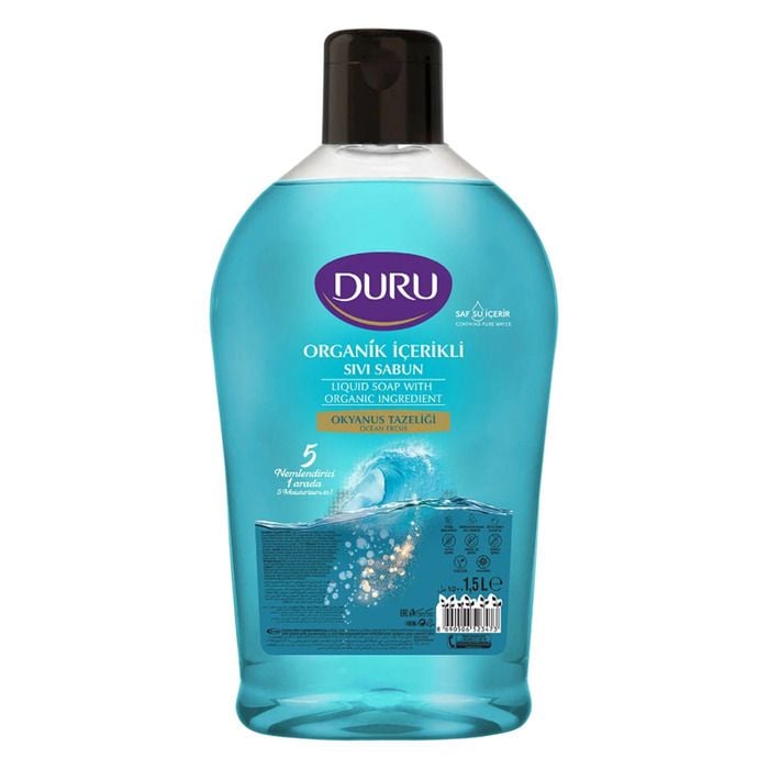Duru Organik Sıvı Sabun 1.5 Okyanus