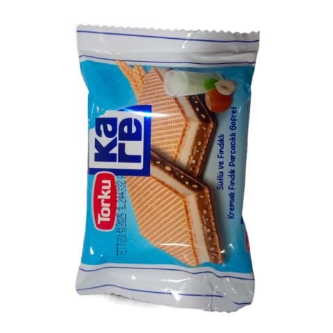 Torku Kare Fındıklı  Gofret 30Gr