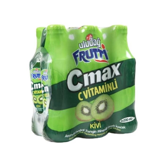 Uludağ Frutti Soda C Max 6X200Ml Kivi