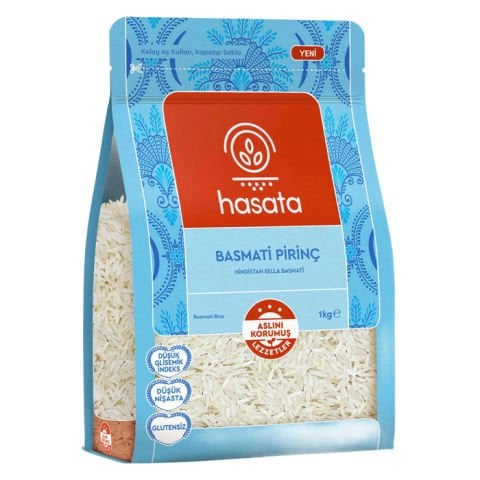 Hasata Bakliyat 1Kg Basmati  Pirinç