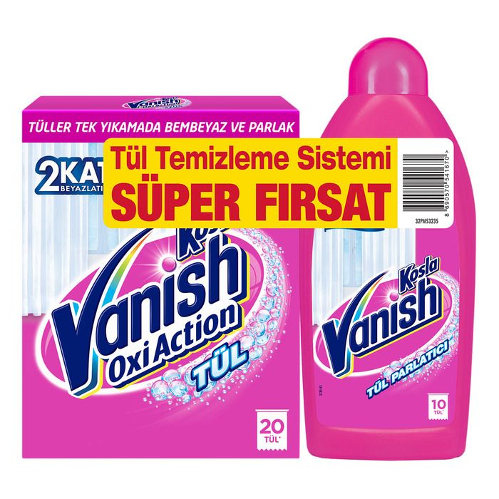Vanish Kosla Tül (Toz 450Gr+Parlatıcı 450Ml)