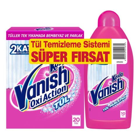 Vanish Kosla Tül (Toz 450Gr+Parlatıcı 450Ml)