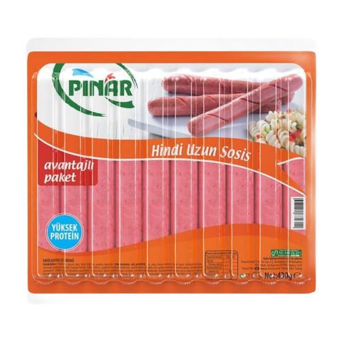 Pınar Sosis Hindi Uzun 430Gr