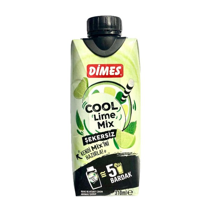Dimes Limonata 310Ml Cool Lime Mix Şekersiz