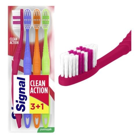 Signal Diş Fırçası Premium Action 3+1