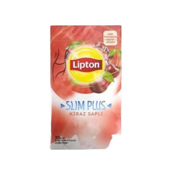 Lipton Bitki Çayı Slım Plus 20'Li Kiraz Saplı