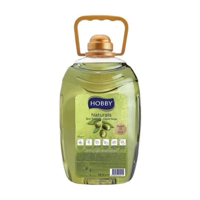 Hobby Sıvı Sabun Naturals 3Lt Zeytin