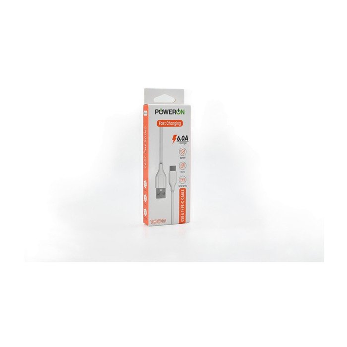Poweron Hızlı Şarj Kablosu Usb+Type