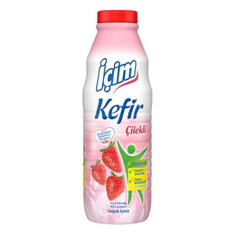 İçim Kefir 1Lt Çilekli