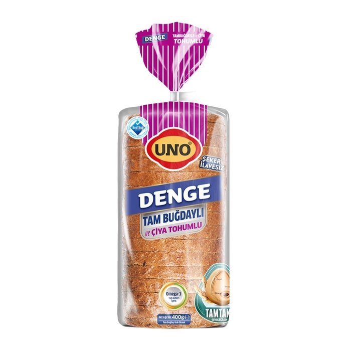Uno Denge Tam Buğdaylı&Çiya Tohumlu 400Gr