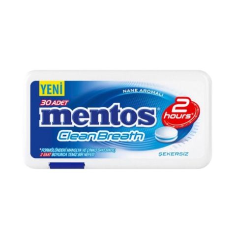 Mentos 2H Cleanbreath 21Gr Nane