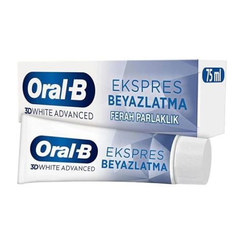 Oral-B 3D Whıte Advancer Ekspres Beyazlatma Diş Macunu 75Ml