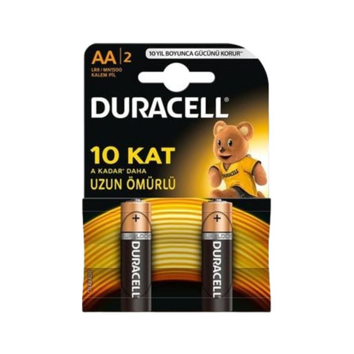 Duracell Aa 2'Li (Kalem Pil)