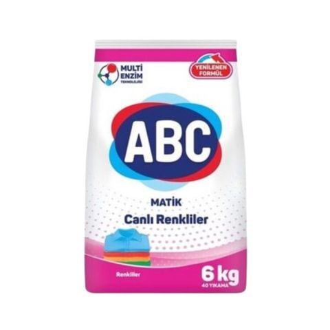Abc Matik 6Kg Renkli