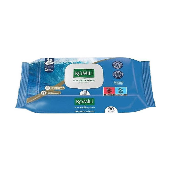 Komili Islak Temizlik  Havlusu 90 Adet