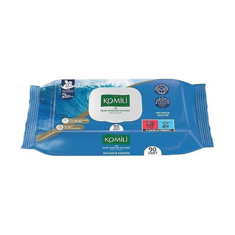 Komili Islak Temizlik  Havlusu 90 Adet