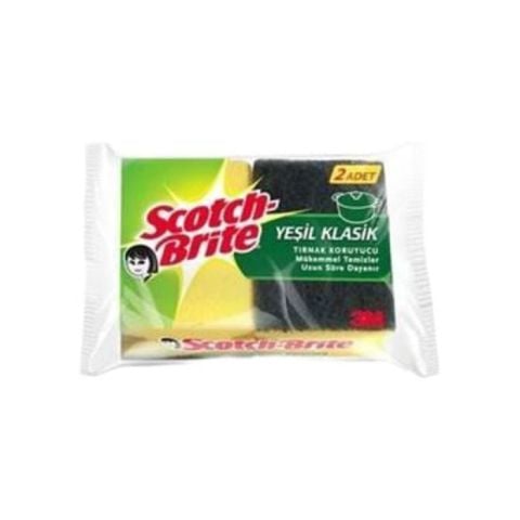 Scotch Brite Sünger 2'Li Oluklu T. Koruyucu