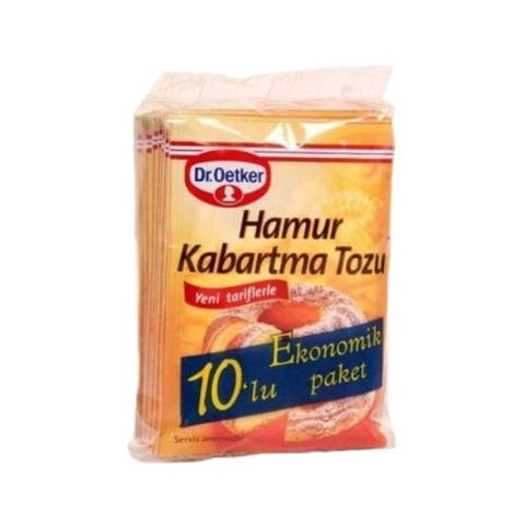 Dr.Oetker Hamur Kabartma Tozu 10Lu (100Gr)