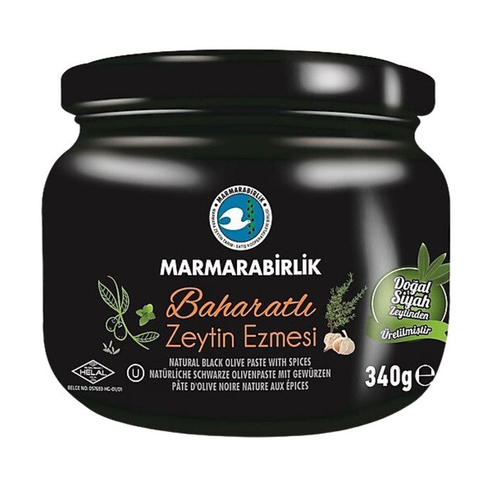 Marmarabirlik Zeytin Ezmesi 340G Baharatlı