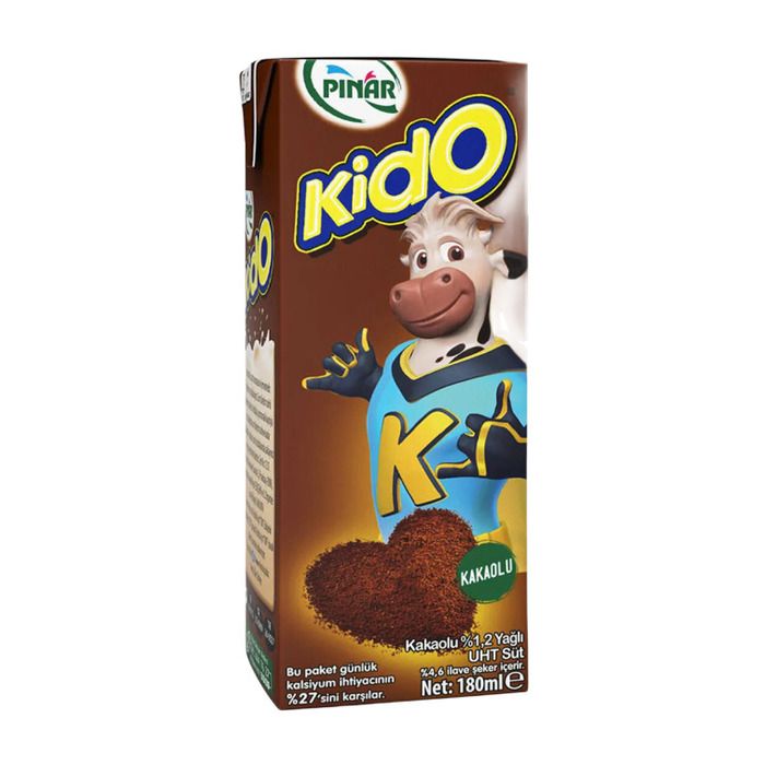 Pınar Kido Süt 180Ml Kakaolu