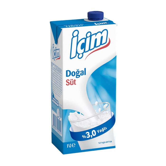 İçim Süt 1Lt Tam Yağlı %3
