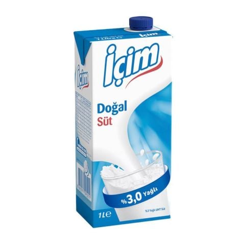 İçim Süt 1Lt Tam Yağlı %3
