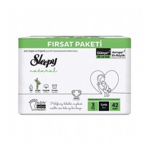 Sleepy Natural Jumbo 3 Mıdı 42 Adet