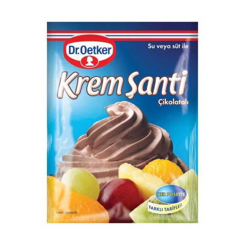 Dr.Oetker Krem Şanti 80Gr Çikolatalı