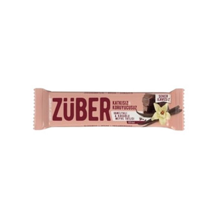 Züber Vanilyalı Kakaolu Bar 40Gr