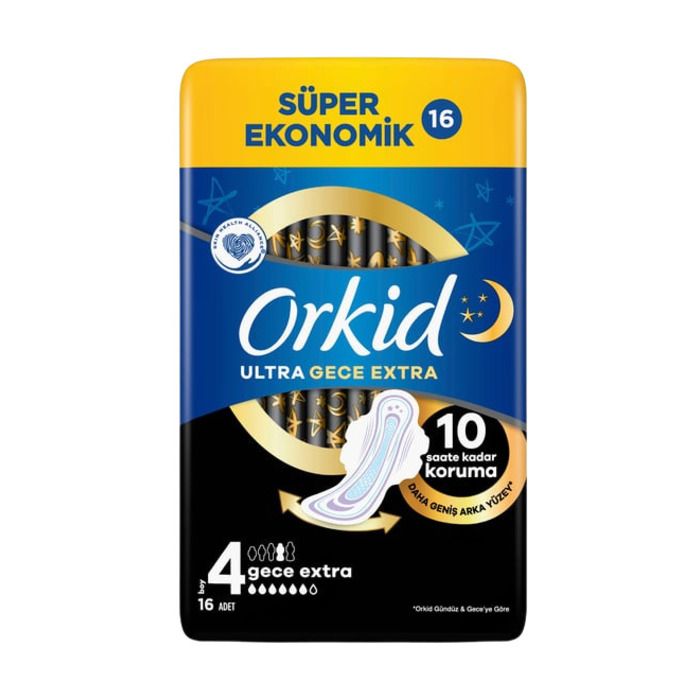 Orkid Ultra Extra Süper Eko 4 Boy 16'Li Gece Extra