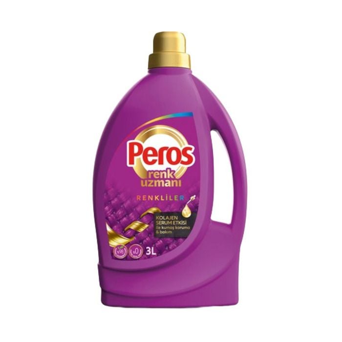 Peros Sıvı Camaşır Det.3Lt Renkliler